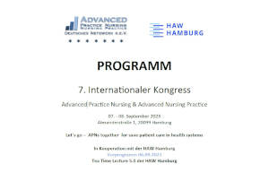 Programm 7. Internationaler Kongress des Deutschen Netzwerkes APN & ANP g.eV.