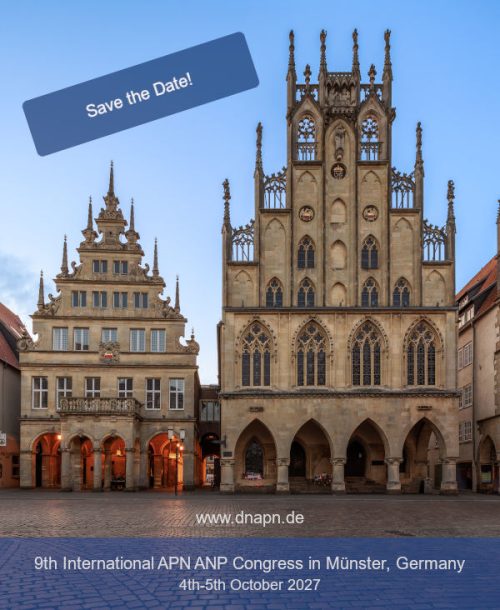9th International APN ANP Congress in Münster, Germany 4th-5th October 2027
